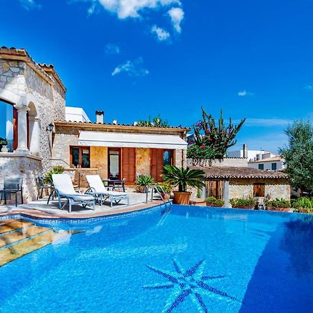Villa In Center Of Pollensa With Pool And Jacuzzi Bagian luar foto