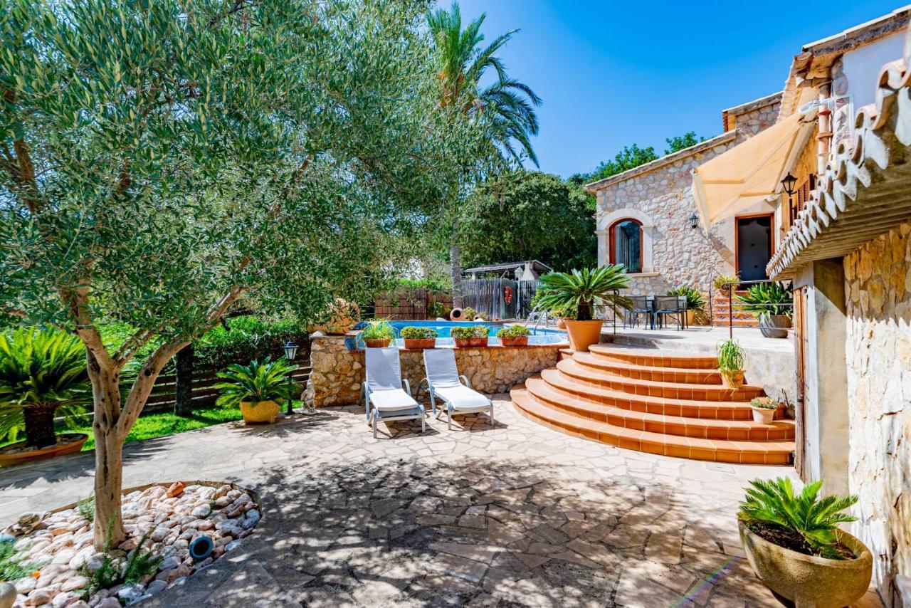 Villa In Center Of Pollensa With Pool And Jacuzzi Bagian luar foto