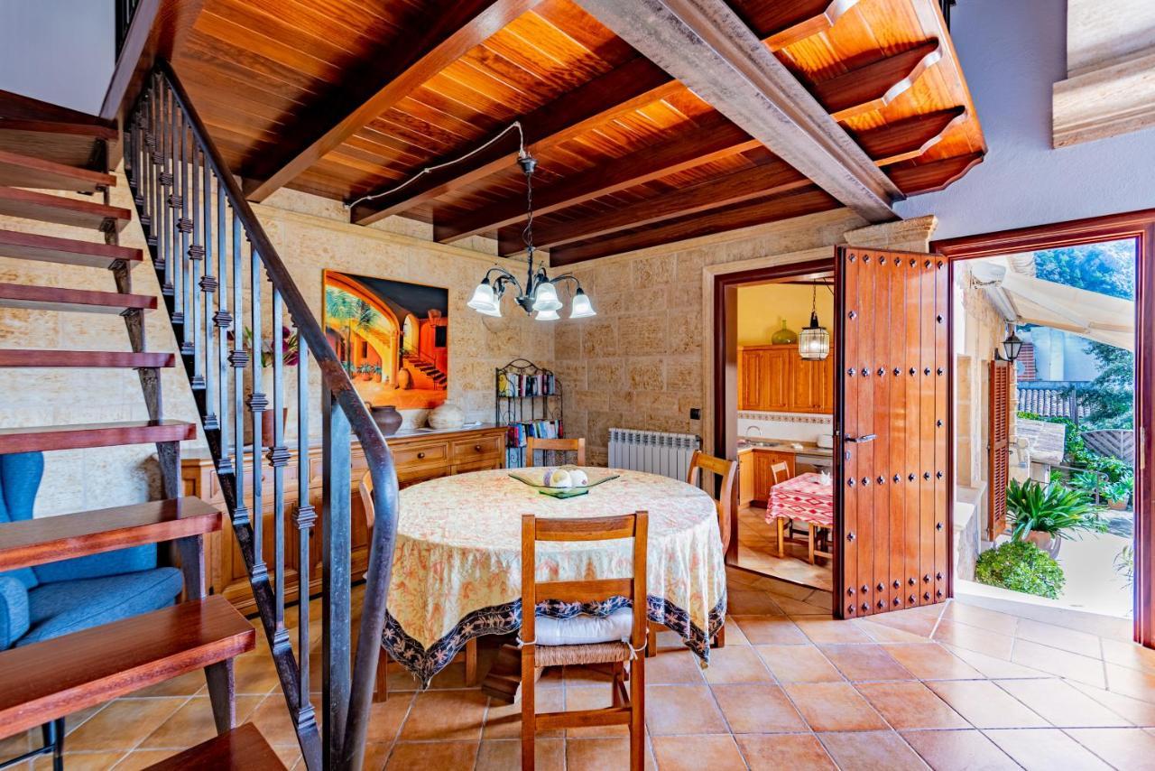 Villa In Center Of Pollensa With Pool And Jacuzzi Bagian luar foto
