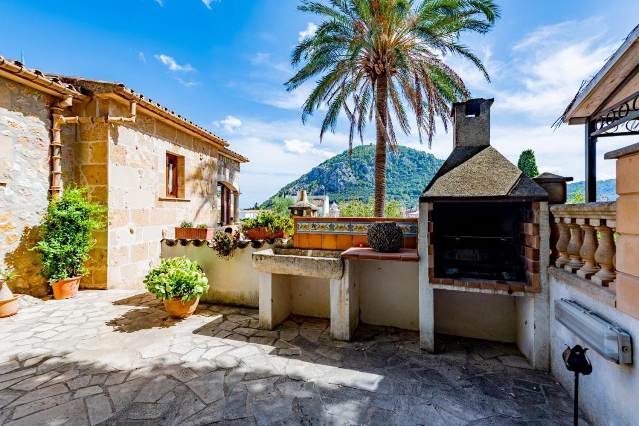 Villa In Center Of Pollensa With Pool And Jacuzzi Bagian luar foto